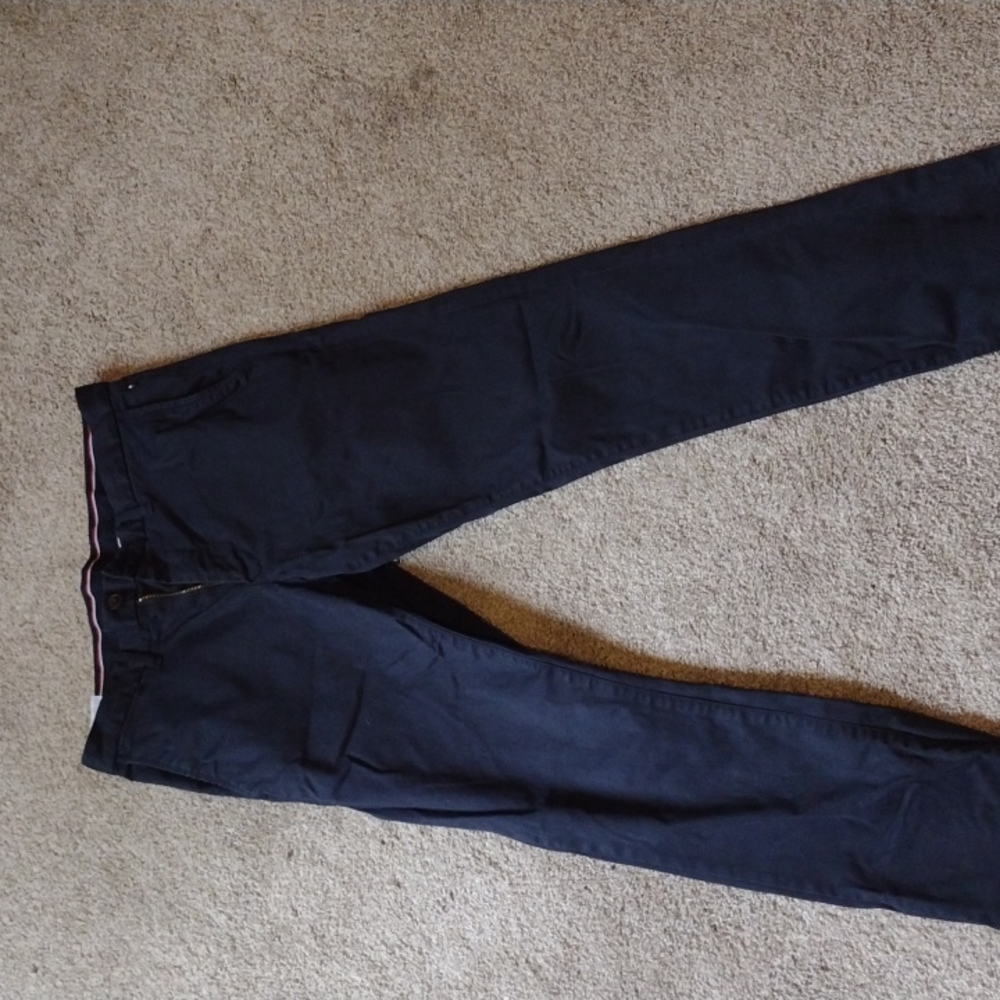 Tommy Hilfiger Navy Blue Chinos 32/34